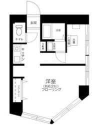 朝日ビルの物件間取画像